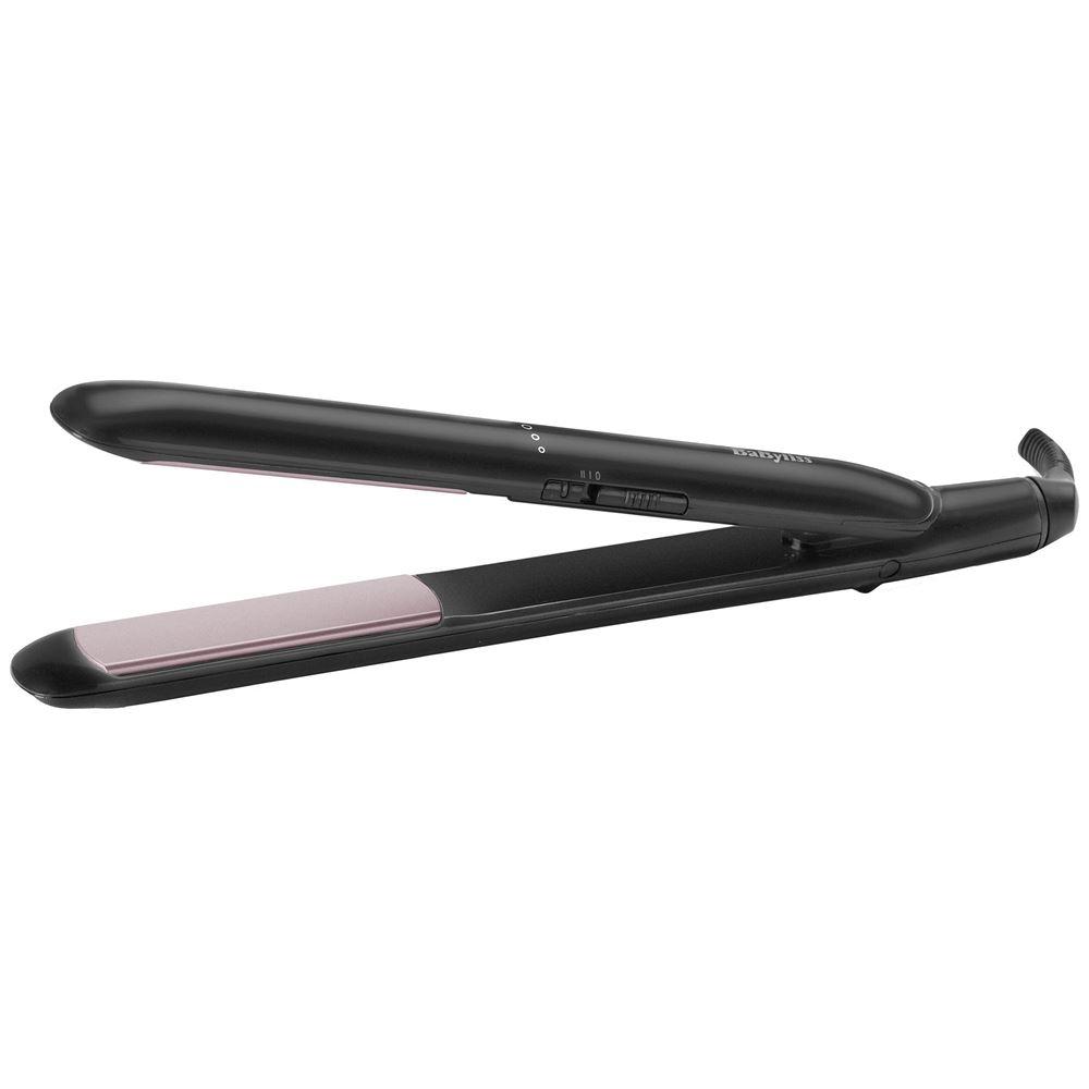 BaByliss Smooth Ceramic 230, Dual-temperature 200 °C/230 °C, Hair Straightener with ceramic-coated plates, Fast heat-up, auto shut-off, safe styling, ST241SDE