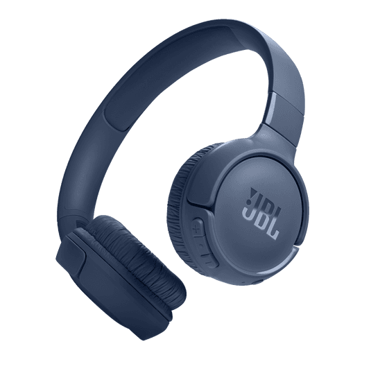 سماعات JBL Tune 520BT اللاسلكية فوق الأذن - أزرق (JBLT520BTBLUE)