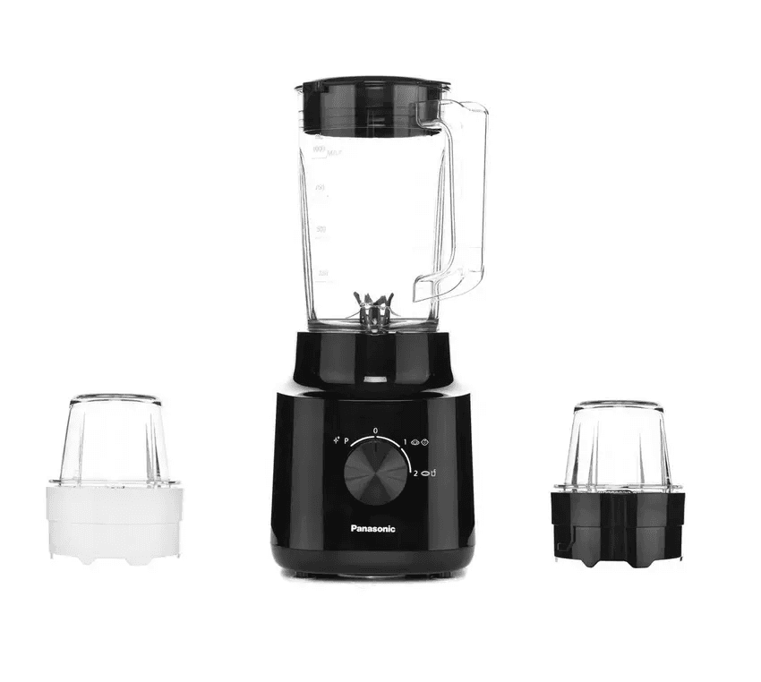 Panasonic Blender Plastic, 450W, 1.45L, with 2 Dry Mill (MX-CP3121KTZ)