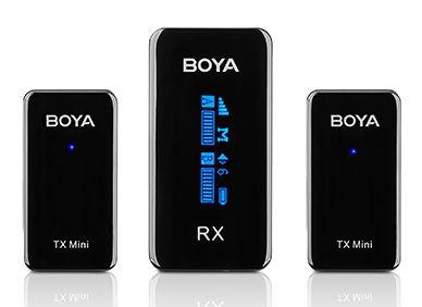 Boya Ultracompact 2.4GHz Dual-Channel Wireless Microphone System (BY-XM6-S2)