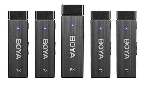 Boya Ultracompact 2.4GHz Wireless Microphone System (BY-W4)