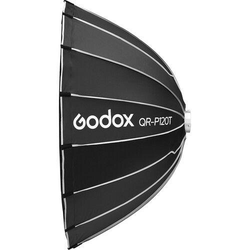 Godox Quick Release Softbox with Bowens Mount, Silver, QRP120T