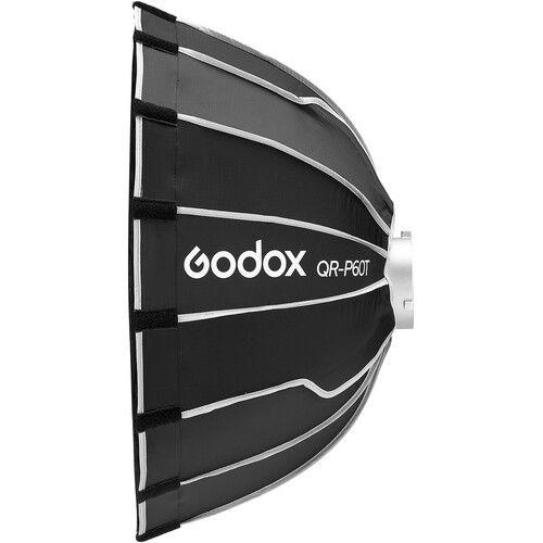 Godox Quick Release Softbox with Bowens Mount, Silver, QRP60T