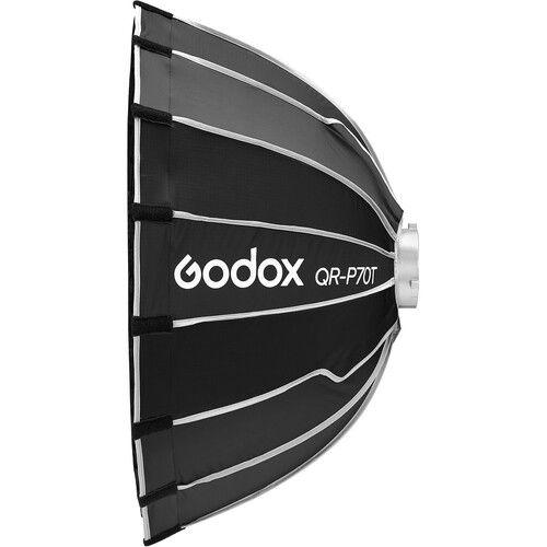 Godox Quick Release Softbox with Bowens Mount, Silver, QRP70T
