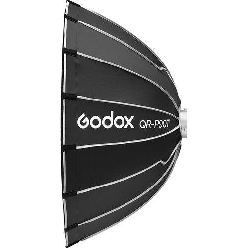 Godox Quick Release Softbox with Bowens Mount, Silver, QRP90T
