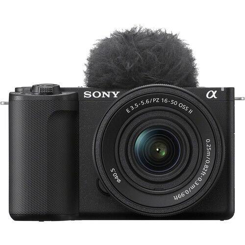 Sony ZV-E10 II Interchangeable lens vlog camera, black (ZV-E10M2K/B)