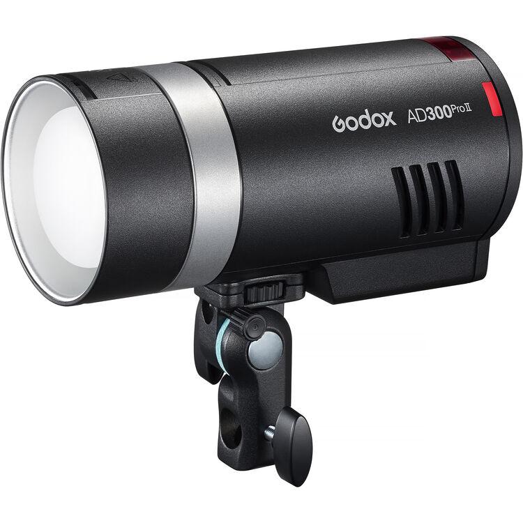 Godox AD300Pro II TTL Battery Powered Strobe, All-in-One Outdoor Flash, Black