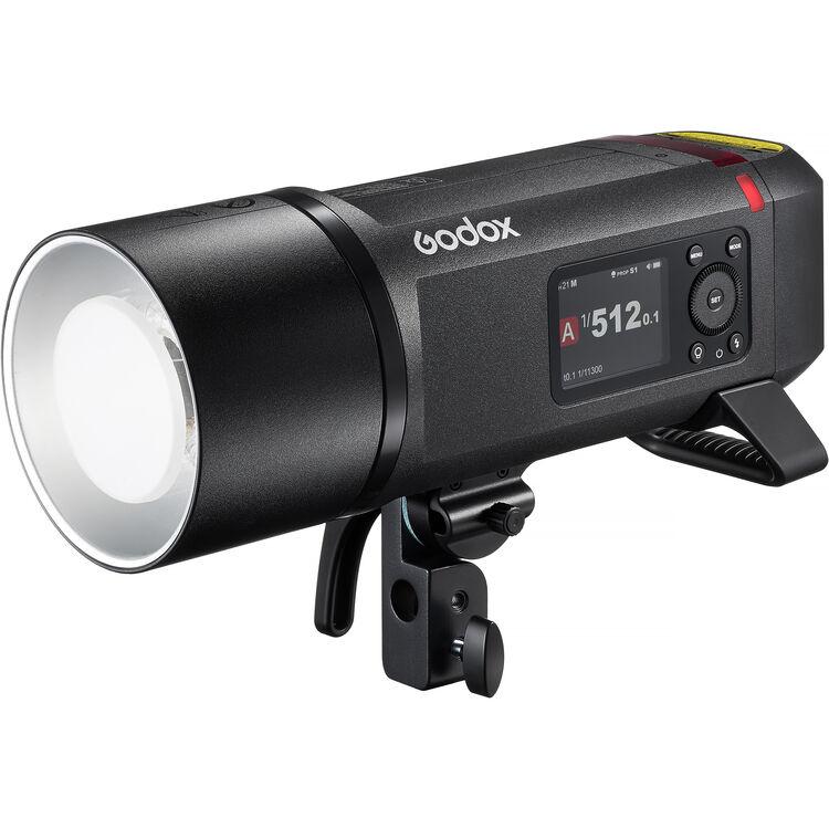 Godox AD800Pro All-in-One Outdoor Flash Strobe, 800Ws, Rechargeable Battery & Bowens Mount, Black