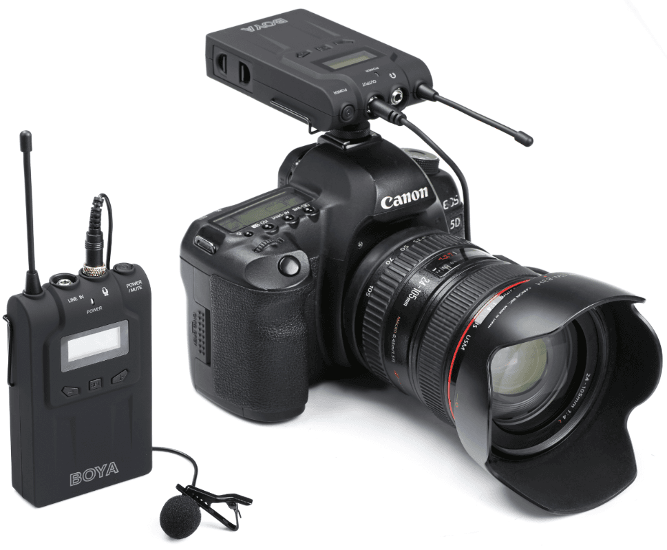 BOYA UHF WIRELESS MICROPHONE SYSTEM (BY-WM6)