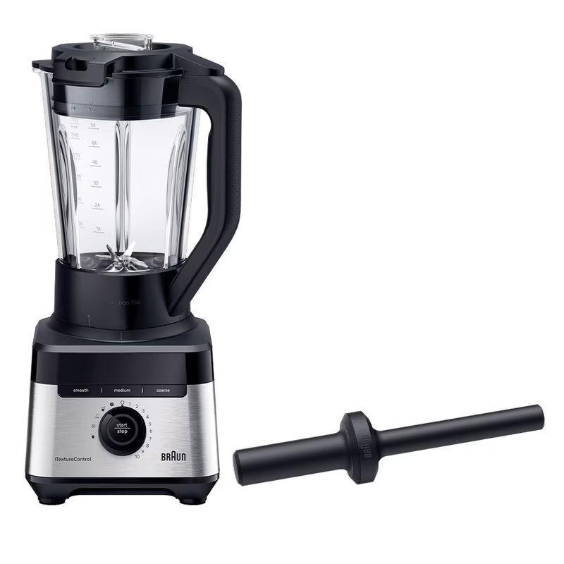 خلاط باور بليند 7 مع إبريق زجاجي مثلث 10 سرعات، أسود (JB7550BK)
