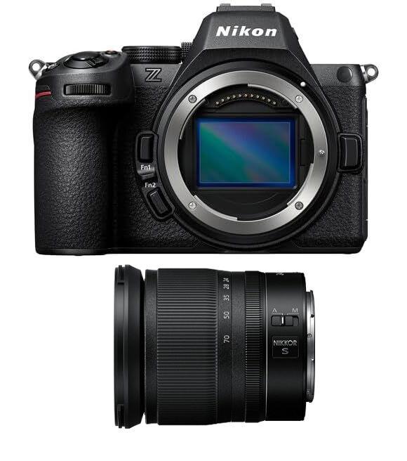 Nikon Z5 II Full-Frame Mirrorless Camera Body (VOA170AM) + Nikon Nikkor Z 24-70mm f/4 S LENS (JMA704DA)