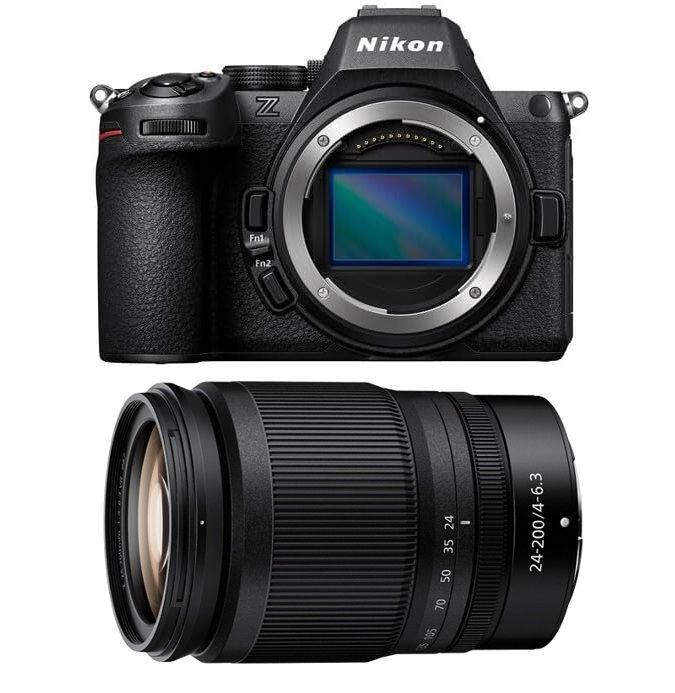 Nikon Z5 II Full-Frame Mirrorless Camera Body (VOA170AM) + Nikkor Z 24-200mm f/4-6.3 VR Lens (JMA710DA)