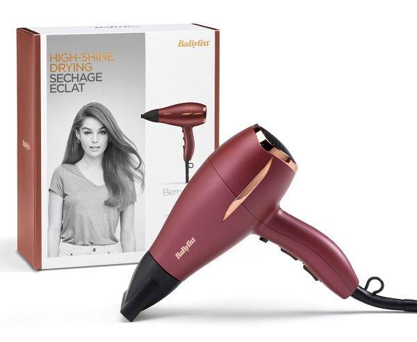 Babyliss Hair Dryer, 2200W, 2 Speed Setting, 3 Heat Setting, Cool Shot Button, Quartz Ceramic Air Outlet, Light Weight, Removable Rear Filter, 5753PSDE