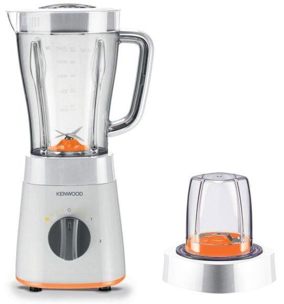 Kenwood Blender, 500W, 2L, Ice Crush Function, Multi Mill, Grinder, 2 Speeds, BLP15.150WH, White