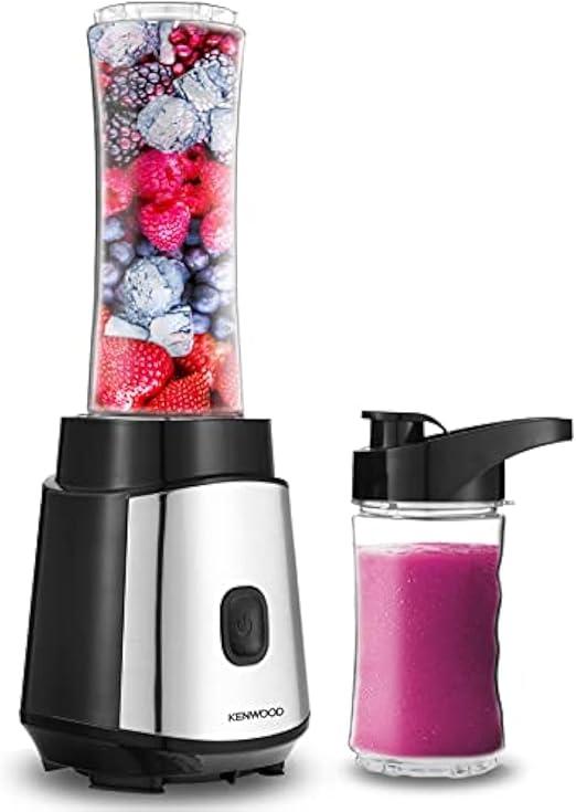 Kenwood Blender, 350W, 2L, 2 Travel Goblets, BLM05.A0BK, Black