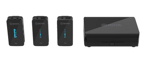 Boya Ultra-compact Wireless Microphone System Kit (BY-XM6-K2)