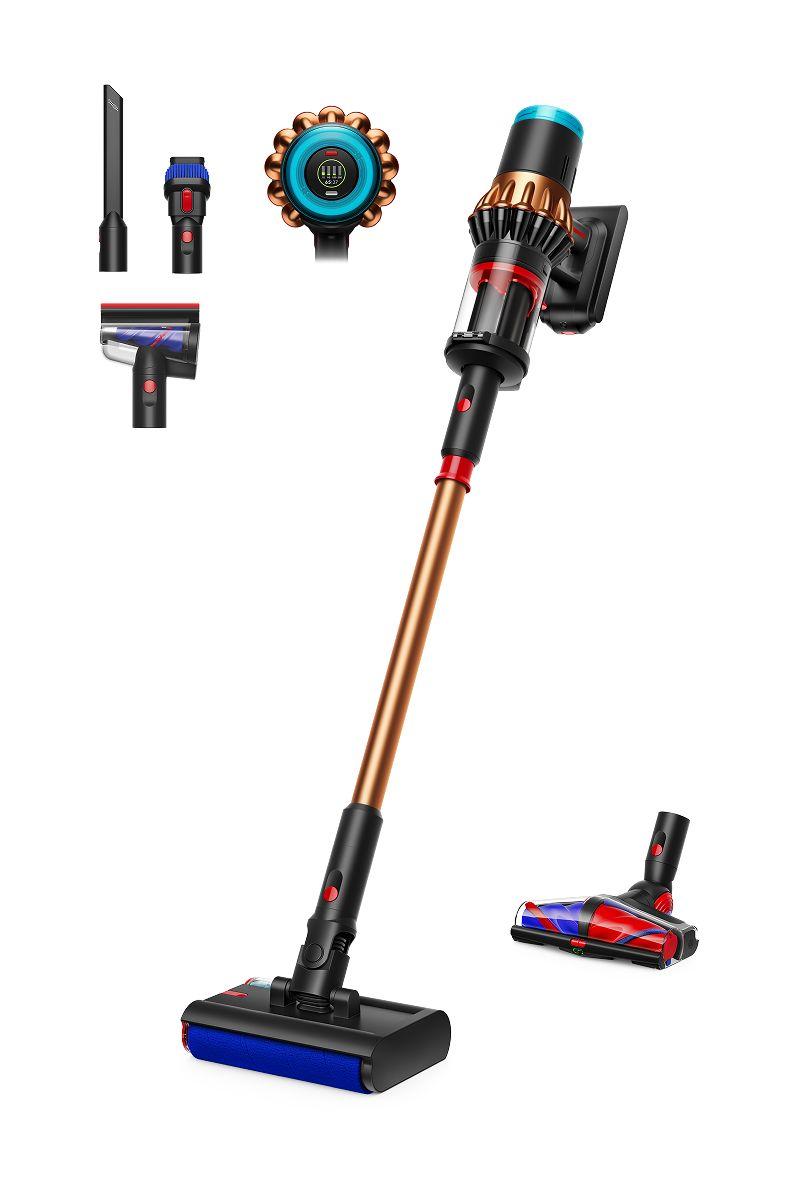 Dyson Piston Animal Submarine™ wet and dry cordless vacuum, 900W, Anti-tangle, 70 min run time, Dust detect sensor, HEPA filtration, V16, Matte black & Copper