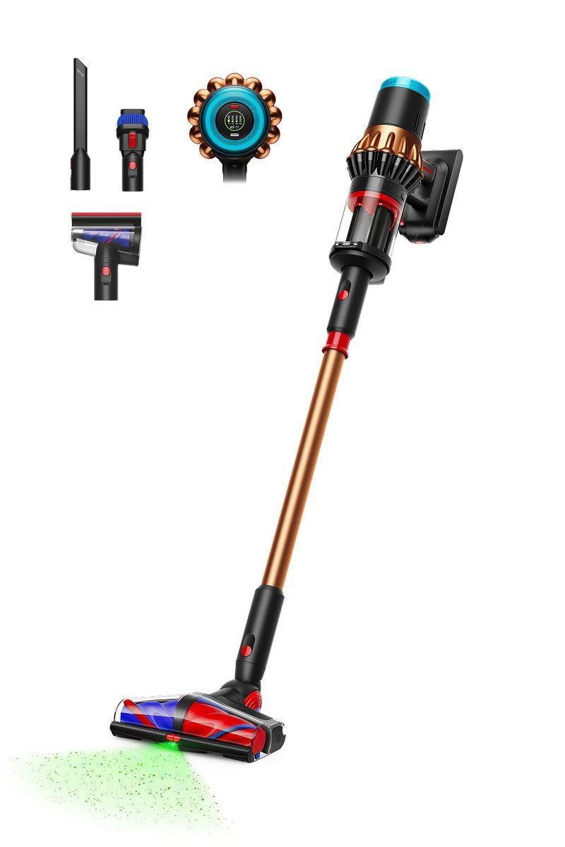 Dyson Piston Animal cordless vacuum, 900W, Anti-tangle, 70 min run time, Dry Cleaning, Dust detect sensor, HEPA filtration, V16, Matte black & Copper