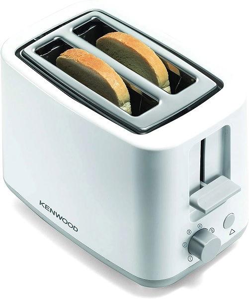 Kenwood Toaster, 760W, 2 Slices, Reheat Function, Adjustable Browning Control, Cancel Function, TCP01.A0WH, White