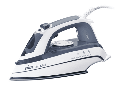 Braun Steam Iron, Grey, 2200W (BRTS375A)