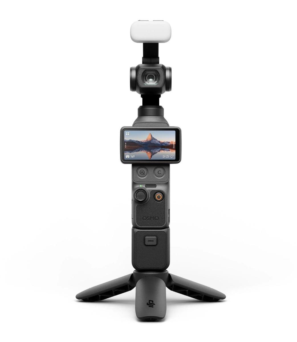 DJI Osmo Pocket 4 Handheld Camera, Creator Combo, 4K/240fps and 1‑inch CMOS, 14 stops, ActiveTrack 7.0, Intelligent AutoFocus, Rotatable screen, DJI-POCKET4-CREATOR-COMBO