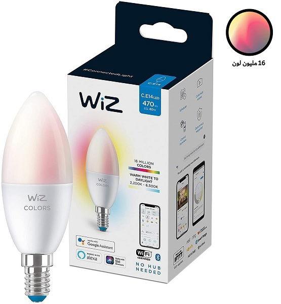 WiZ WFB 40W C37 E14 922-65 RGB 1CT/6 (PHI-929002448817)