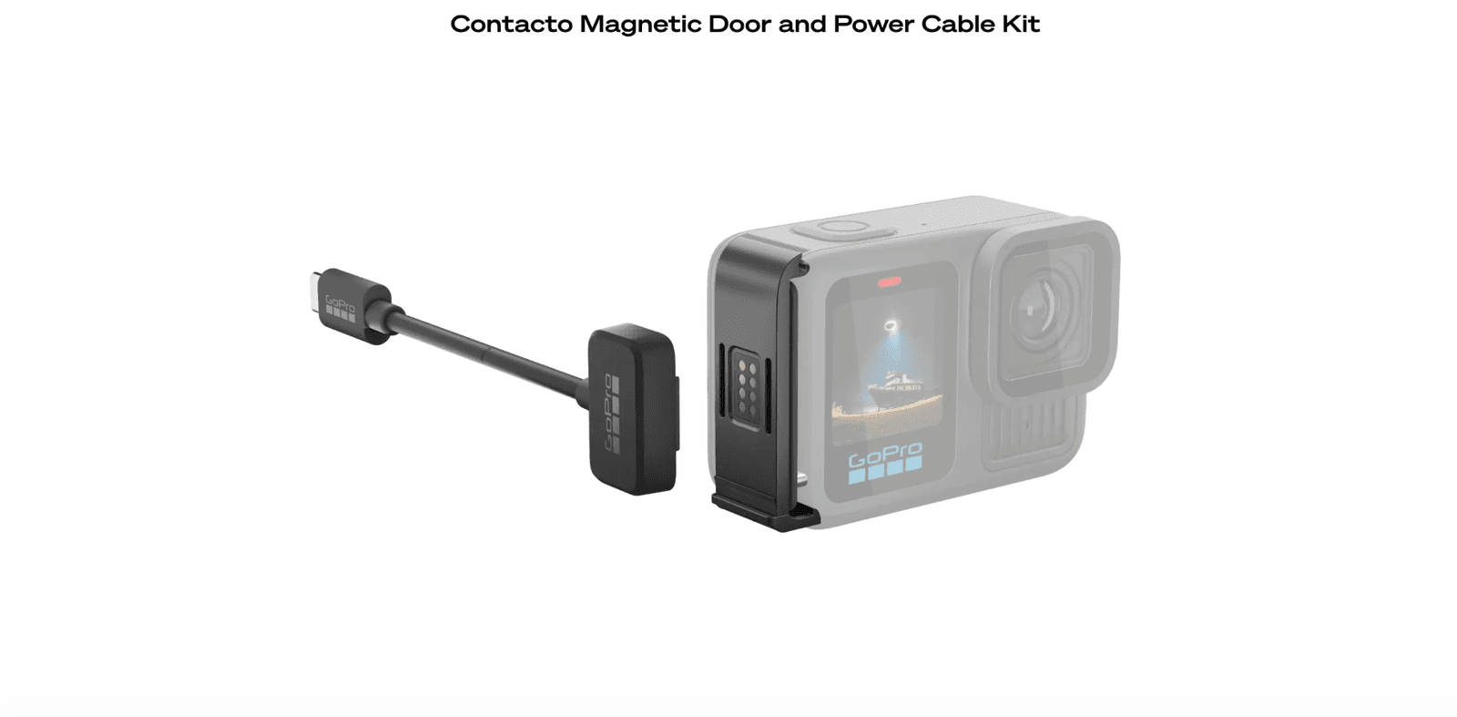 Contacto Magnetic Door and Power Cable Kit ADCON-001 Cable + Door for Continuous Power (ADCON-001)