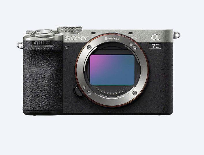 Sony ILCE-7CM2 Compact Full-Frame Camera Body Only - Silver (ILCE-7CM2/S)