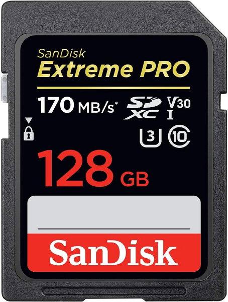 سانديسك بطاقة ذاكرة اكستريم برو سعة 128جيجابايت (SDSDXXD-128G-GN4IN)