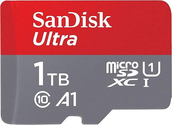 سانديسك بطاقة ذاكرة Ultra microSD سعة 1تيرابايت (SDSQUAC-1T00-GN6MN)