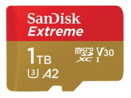SanDisk 1TB EXTREME MSD 190/130 A2,U3 (SDSQXAV-1T00-GN6MN)