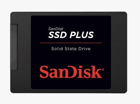 محرك الأقراص SSD Plus  من سانديسك 2 تيرابايت (SDSSDA-2T00-G26)