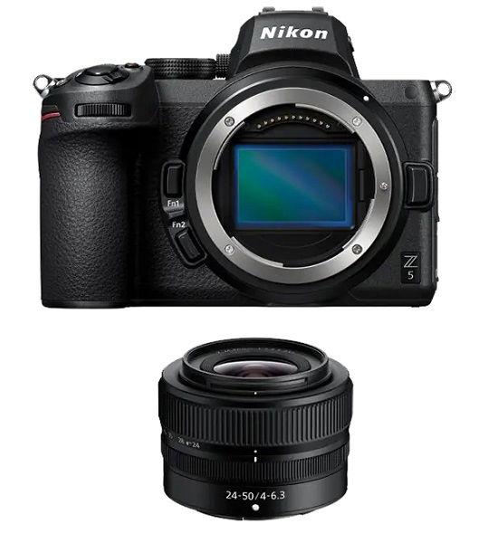 Nikon Z5 Kit With 24-50 Lens , Full Frame Mirrorless Camera + NPM Card (VOK040ZM) 