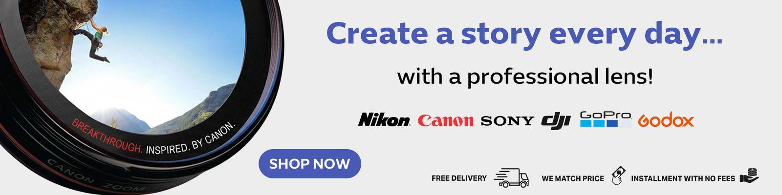 Capture the Moment with perfect clarity with more Choices