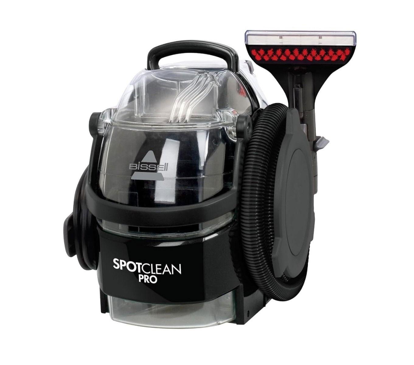 مكنسة بقع سبوت كلين برو من بيسيل، منظف سجاد احترافي محمول وقوي يزيل البقع والانسكابات، ينظف السجاد والسلالم والتنجيد ومقاعد السيارات، 1558G