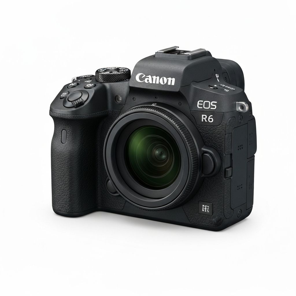 Canon EOS R6 Mark II + Godox LA200D LED