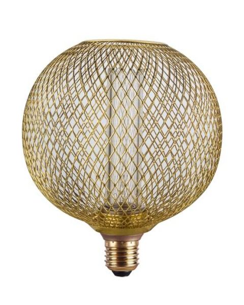 CILA LED BULB Metal Cage 3.5W E27 1800K Dimmable Gold Color (RN-GMC125150)