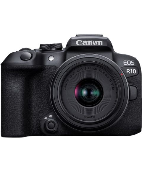 Canon EOS R10 RF-S18-45mm F4.5-6.3 IS STM Lens Kit (EOS R10-18-45)