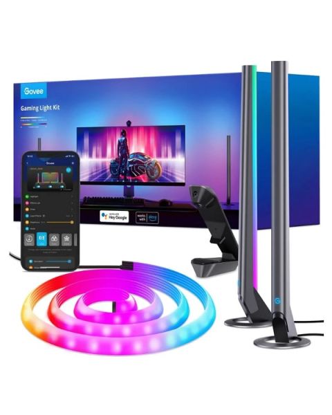 Govee Dream View Package: 2 lights Bars 42.4 cm + Neon Light Strips 140cm + Gaming Camera (H604A)