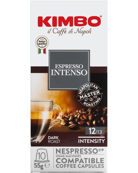 Kimbo Intenso Capsules - Nespresso Compatible, 10 capsules (KIMBO ESPRESSO INTENSO)