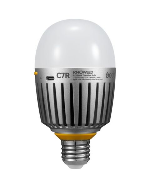 Godox C7R KNOWLED RGBWW Creative Bulb Light (C7R-K8B)