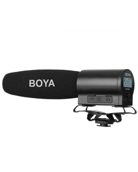 Boya Shotgun Microphone with Integrated Flash Recorder (BY-DMR7)