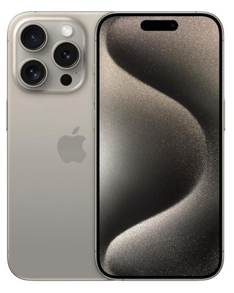 Apple iPhone 15 Pro Max 256GB, 5G, Natural Titanium (MU6R3AH/A-R)