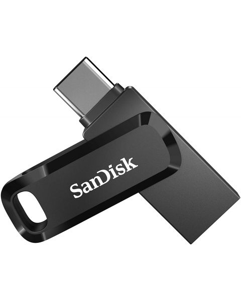 SanDisk 256GB Ultra Dual Drive Go USB Type-C Flash Drive (SDDDC3-256G-G46)