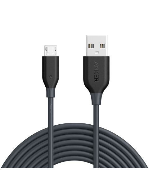 ANKER PowerLine Micro USB Cable 0.9m, Gray (A8132H12)