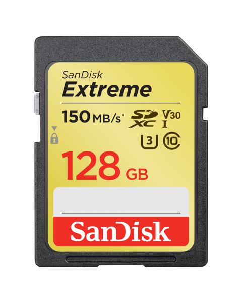 SanDisk Extreme SDHC /SDXC UHS-I Memory Card 128GB (SDSDXV5-128G-GNCIN)