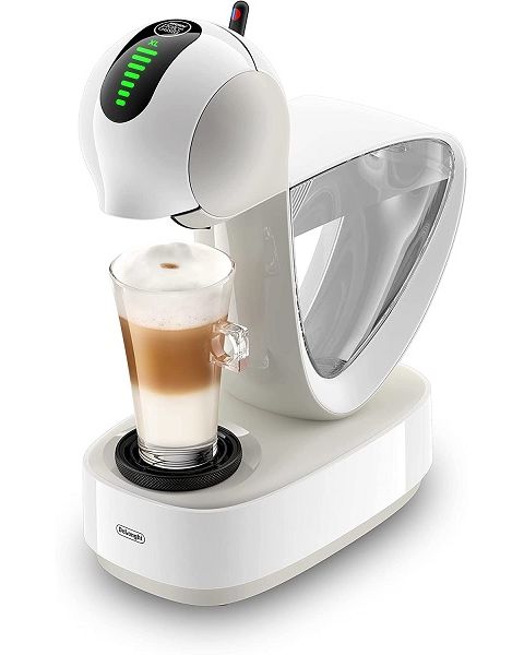 ماكينة قهوة دولتشي قوستو انفينيسيما اوتوماتيك من ديلونجي (INFINISSIMA WHITE)