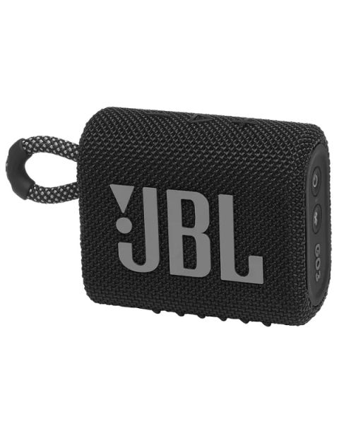 JBL Go 3 Speaker Black (JBLGO3BLK)