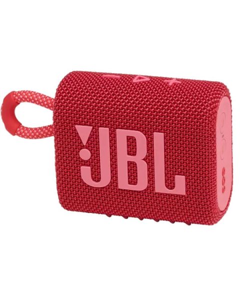 سماعة JBL GO 3 لون أحمر (JBLGO3RED)