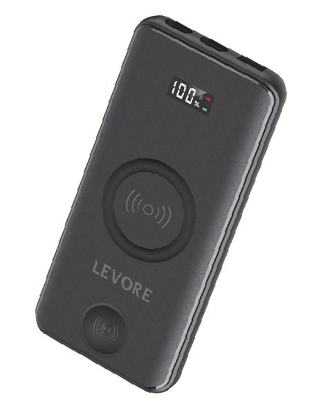 Levore Power Bank with Wireless Charging 10000 mAh 20W (LP431-BK)